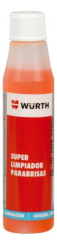 Super Limpiador De Parabrisas Wurth Concentrado 32ml