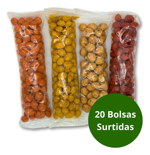 Cacahuates Japoneses De Amaranto 20 Bolsas De 80g