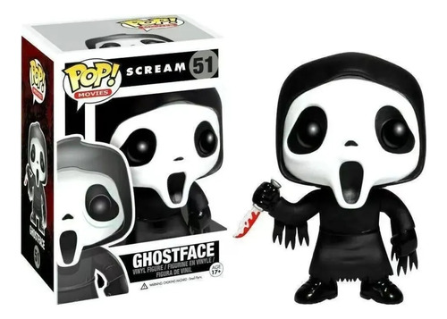 Funko Pop Scream Ghost Face #51 Figura De Colección