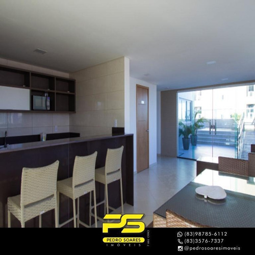 Imagem 6 de 8 de Flat Com 2 Dormitórios À Venda, 52 M² Por R$ 377.000 - Tambaú - João Pessoa/pb - Fl0115