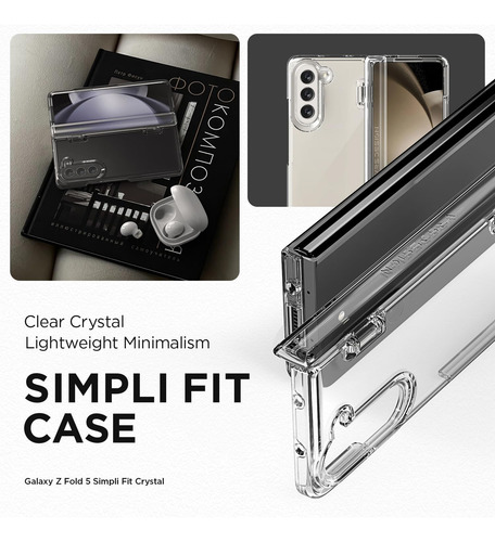 Vrs Design Telephip Fase Para Galaxy Z Fold 5 5g (2023) [sim