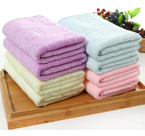 Toallas De Baño Para Cuerpo Seco, Paño De Ducha, Microfibra