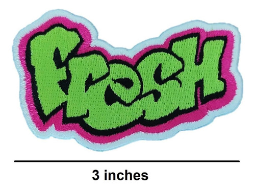 El Parche De Graffiti Fresco Original, De Hierro De Los 90,