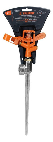 Aspersor Metalico De Estaca C/conexion Laton Truper Dos11x