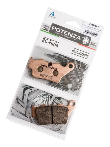 Pastilhas Freio Potenza Ptz213rc S1000rr S1000 S1000r F800r