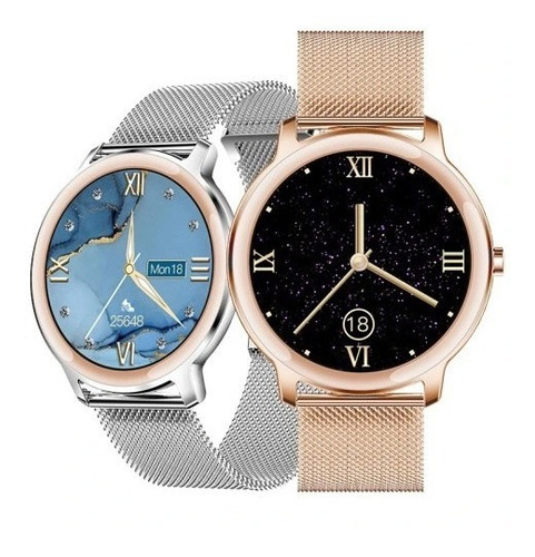 Smartwatch Redondo, Reloj Inteligente Ios/android Ejer/salud