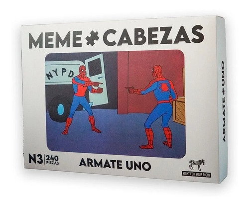Puzzle Meme Cabeza Rompecabeza Edicion Spiderman  Dgl Games