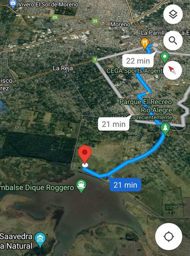 Terreno En Venta En La Reja Dique Roggero