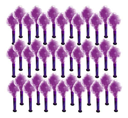 50pzs Bomba De Humo Colores A Fiesta Celebración Color Morado