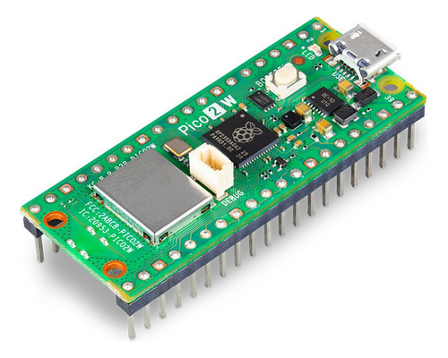 Placa Raspberry Pi Pico 2w Con Headers
