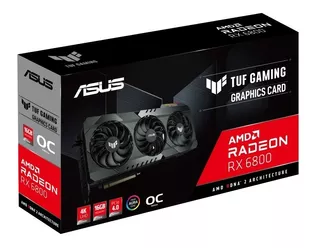 Tarjeta De Video Asus Tuf Gaming Radeon Rx 6800 16gb Gddr6