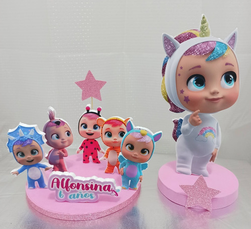 Imagen 3 de 5 de Centros De Mesa De Bebés Llorones