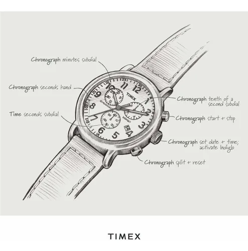 Rel gio feminino Timex TW2r63200 quartzo 40 mm Pulse Brown En
