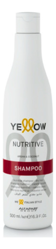 Shampoo Pelo Dañado Nutritive 500 Ml Argan Yellow Alfaparf