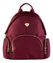 Comprar Mochilas Mujer Juveniles, Backpack Tipo Bolsa Dama Luckyly Color Vino