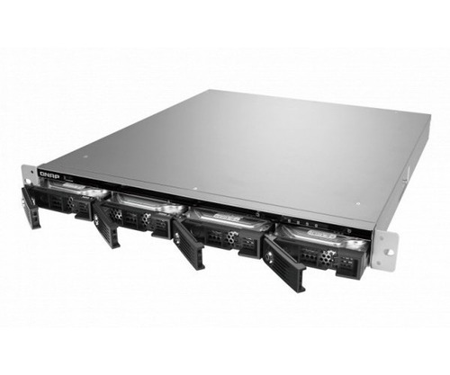 Nas Qnap Ts-469u-rp 4 Bahías + 4 Discos Seagate De 1 Tb C/u (Usado)