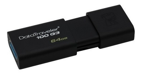 Imagen 3 de 3 de Memoria Usb Kingston Dt100 64gb Usb 3.0
