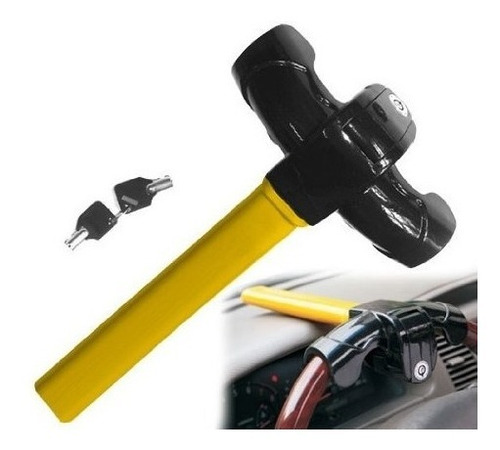 Traba Volante Baton Tipo T Evite Robo De Auto Seguro Barato
