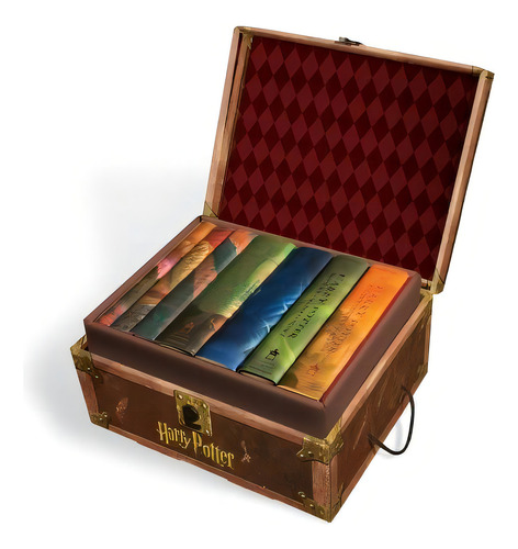 Box Set Harry Potter - Cofre De Lujo - Con 7 Libros en Inglés - Tapa Dura