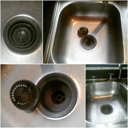 Desague De Fregadero Y Cesta Plastico 2 Unidades