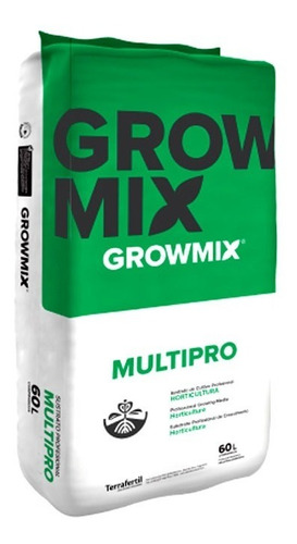 Grow Mix  Multipro Terra Fertil 80 Lts - Jardin Urbano Shop