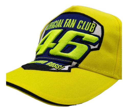 Gorra Vr46 Amarilla Fans Club 