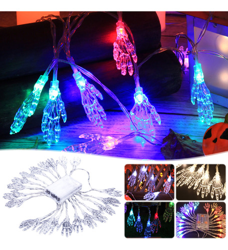 Faroles Led Con Decoración De Halloween De La Marca Ghost Fe