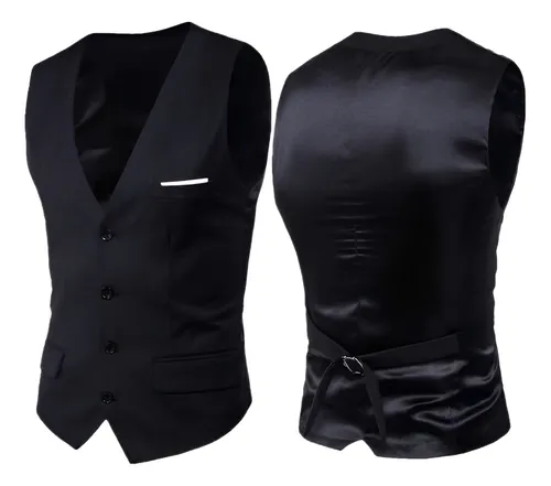 Chalecos de vestir para hombre precio hot sale