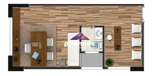 Imagem 8 de 17 de Sala À Venda, 31 M² Por R$ 276.994,00 - Jardim Aquarius - São José Dos Campos/sp - Sa0592