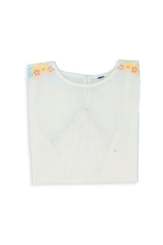 Imagen 3 de 8 de Blusa Ropa Nena Bordada Dia Soleado Con Buen Humor Witty Gir