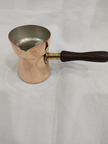 Imagen 2 de 3 de Cafetera Turca De Cobre - Capacidad: 2 Pocillos