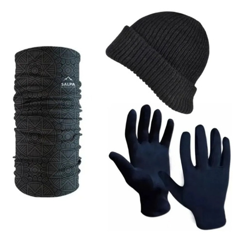 Combo Térmico!cuello + Guantes Termicos + Gorro Lana (manda)