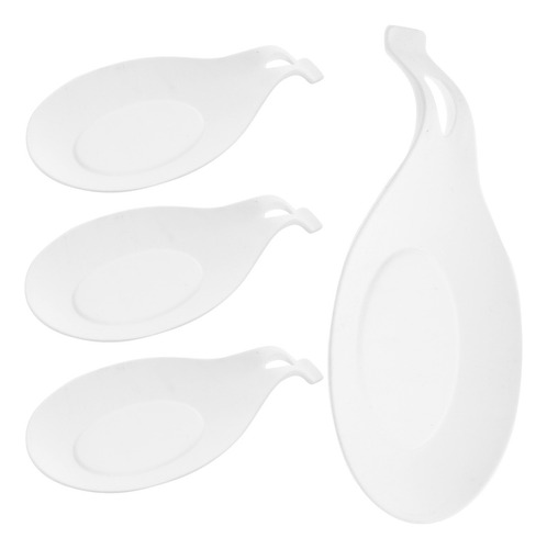 Cucharera De Silicona Para Utensilios De Cocina, Mármol, 4 U