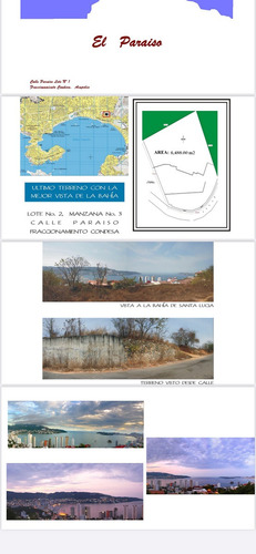 Imagen 6 de 7 de Terreno / Lote En Venta En Acapulco De Juárez