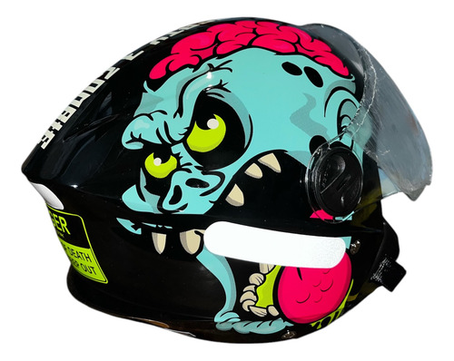 Pro Tork New Liberty Three Diseño Zombie Negro Zombie L