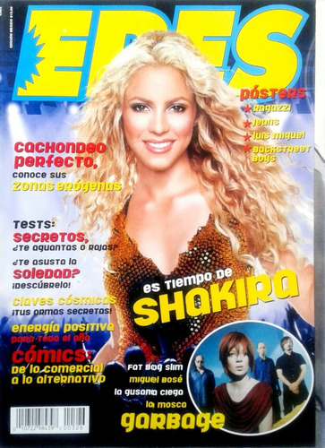 Eres Shakira Garbage Miguel Bose Gusana Ciega Jeans Ragazzi