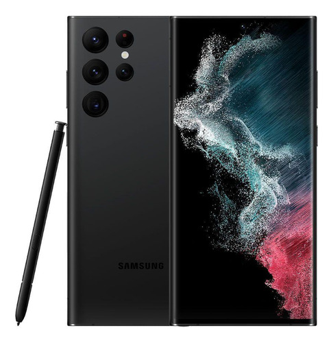 Samsung Galaxy S22 Ultra 5G Dual SIM 256 GB Preto 12 GB RAM - Aceitável (Recondicionado)