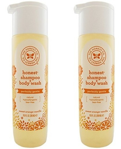 The Honest Company Shampoo Y Body Wash (pack De 2) 10 Onzas 