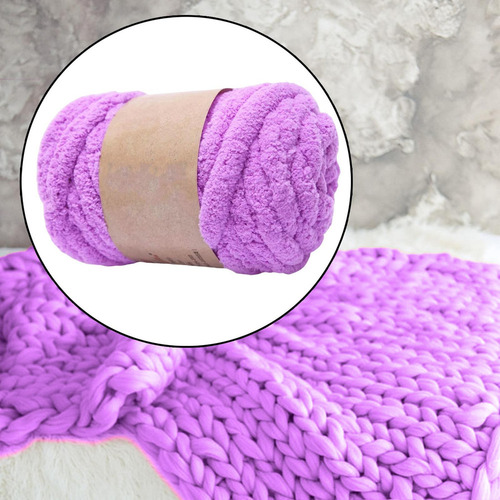 A Hilo Grueso Y Pesado For Brazo, Malla Violeta