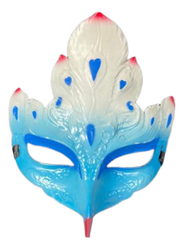Máscara De Fénix De Estilo Chino Antiguo, Accesorios Azul