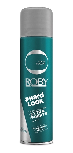 Spray Fijador Extra Fuerte Hard Look X390ml Roby