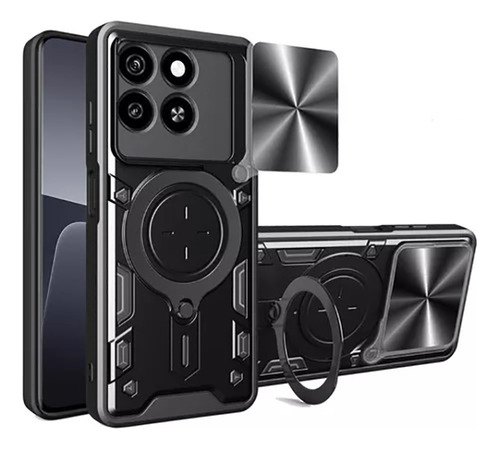 ;= /funda Para Zte Blade A55/a35 Carcasa Uso Rudo Anillo Soporte