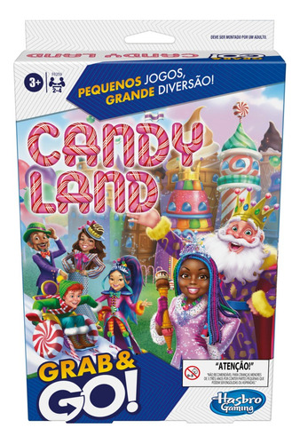 Juego Grab And Go Candy Land: diversión portátil
