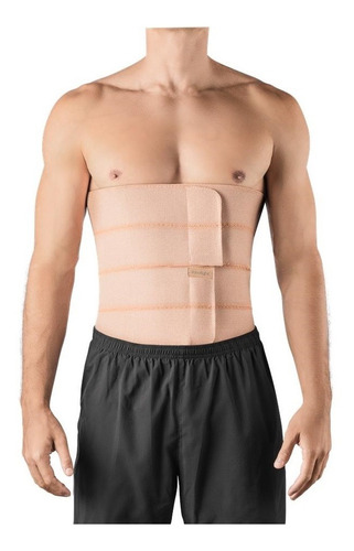 Faixa Elástica Abdominal / Torácica 4 Painéis 30x100cm