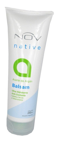 Aceite De Argan Balsam Nov Hidratacion Para Cabellos 240ml