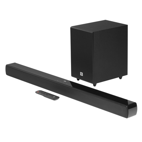 Barra De Sonido Jbl Cinema Sb140 Y Subwoofer 2.1 con Bluetooth 110W potencia