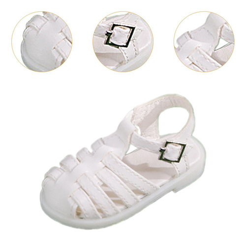 Sandalias De Playa De Muñecas Bjd Zapatos Planos Cómodos
