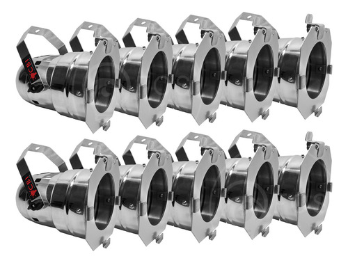 10x Refletor Par38 Com Lâmpada Led Dimerizável + Bandoor +pé