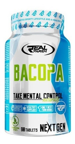 Bacopa 90 Tabletas 250mg - Real Pharm