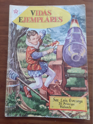 Cómic Vidas Ejemplares Sal Luis Gonzaga El Príncipe Valiente Número 103 Ediciones Recreativas Er Novaro 1961